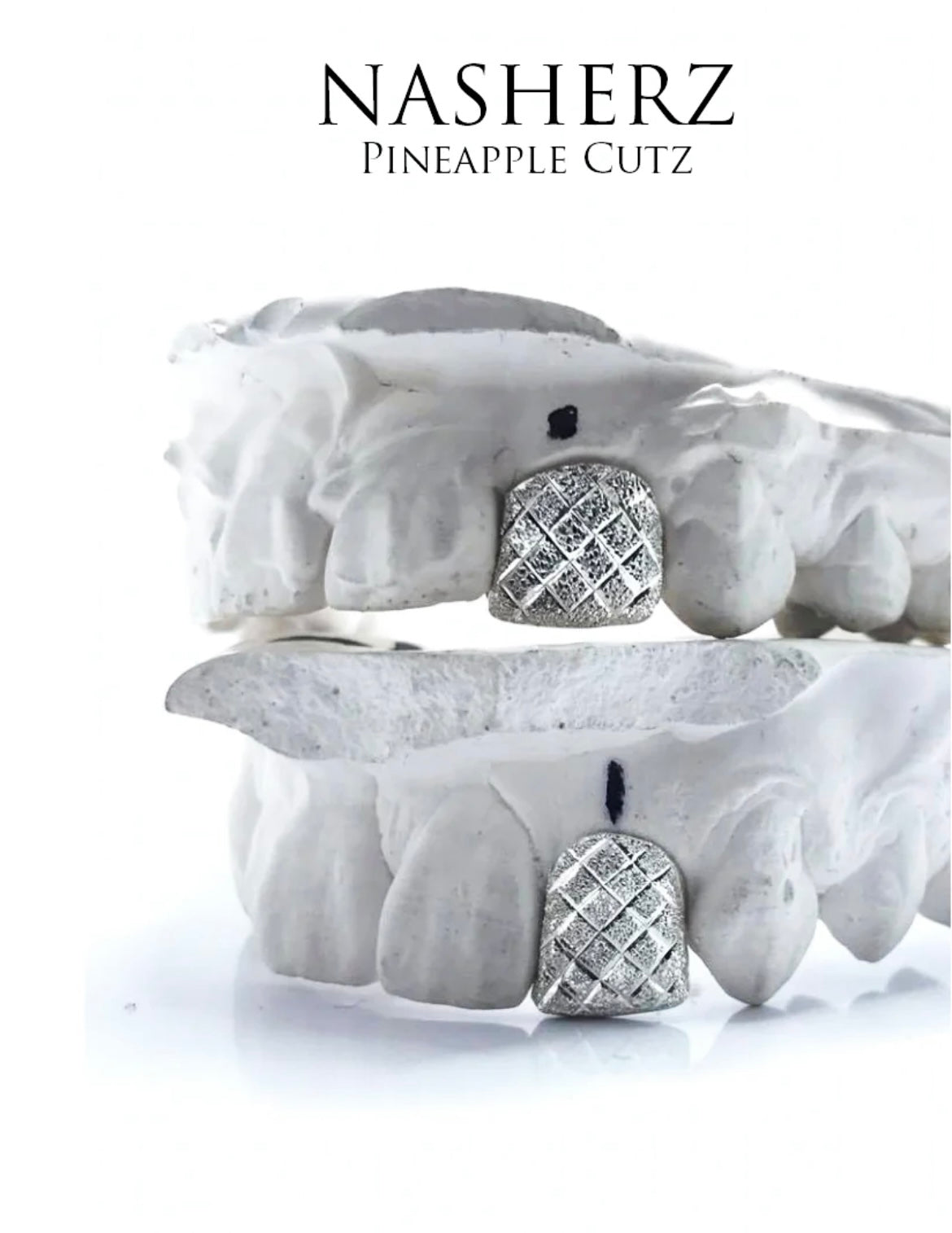 Pineapple Cutz 18 Caps (Any Position) Nasherz Gold Grillz