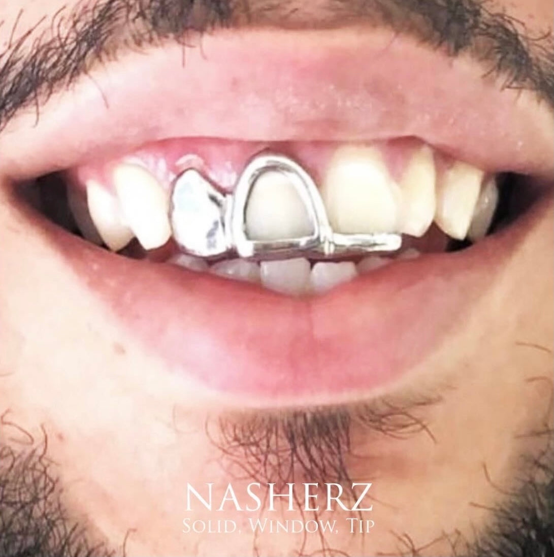 Mirror, Window & Tip (Any Position) - Nasherz Gold Grillz