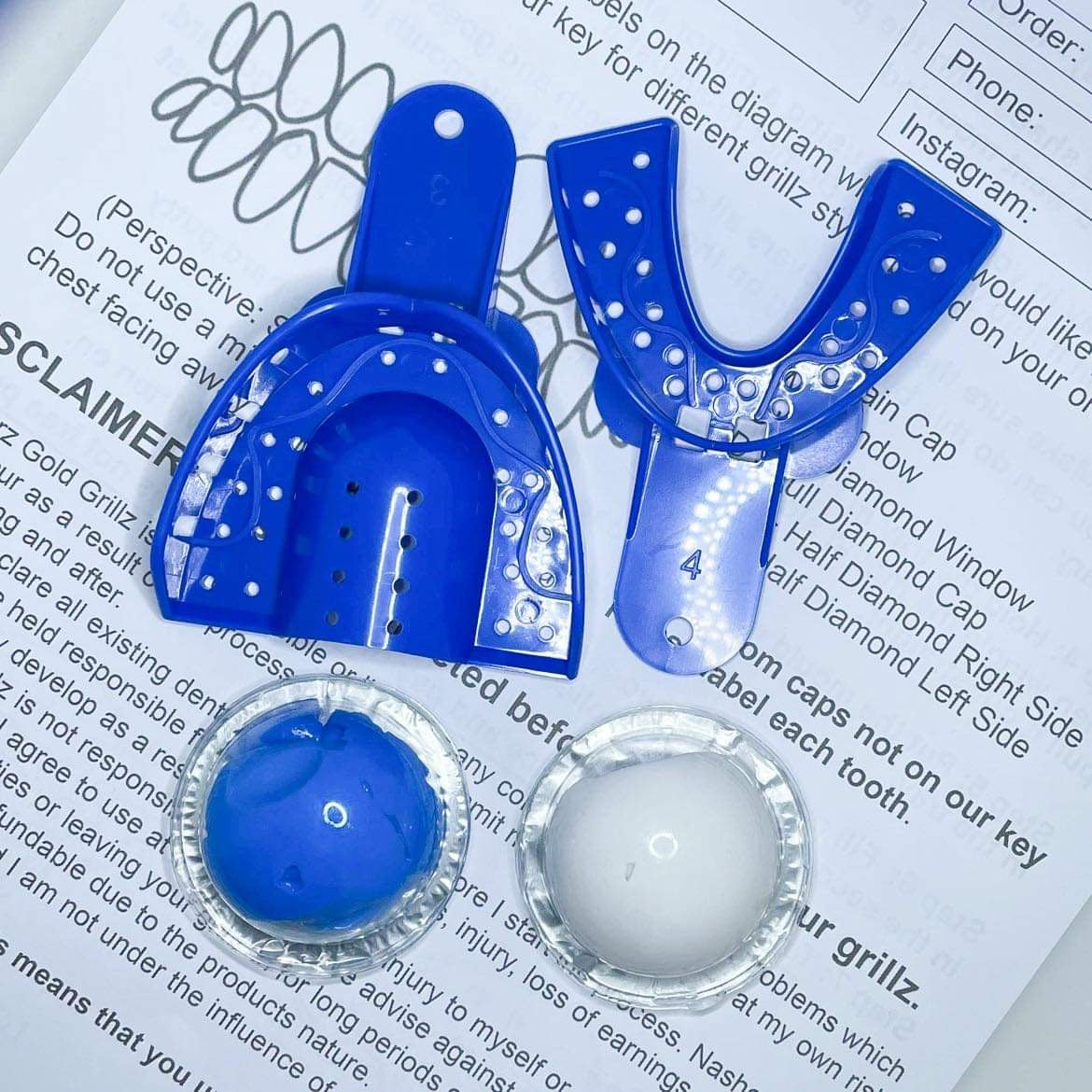 Kit d'empreintes de moules