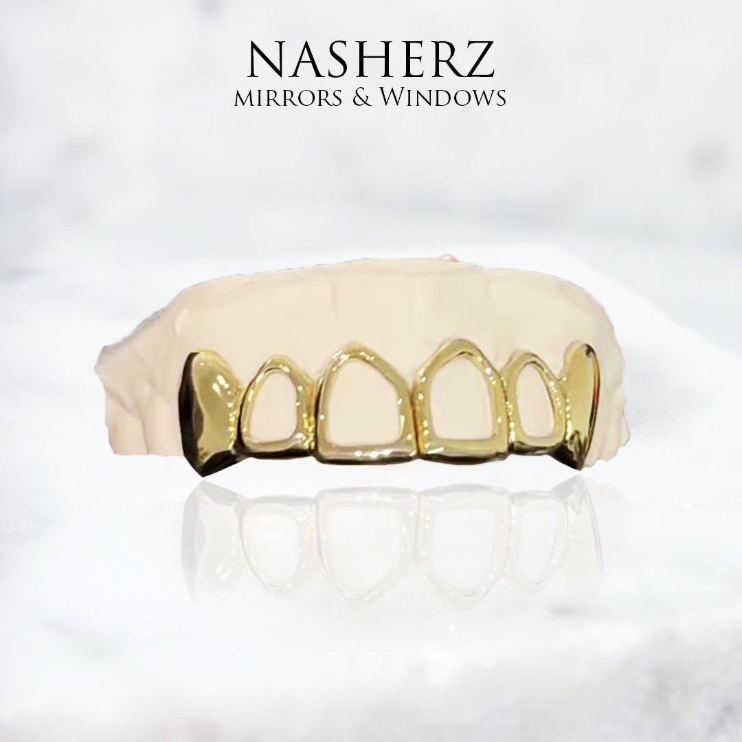 Windows & Fangs (Any Position) - Nasherz Gold Grillz