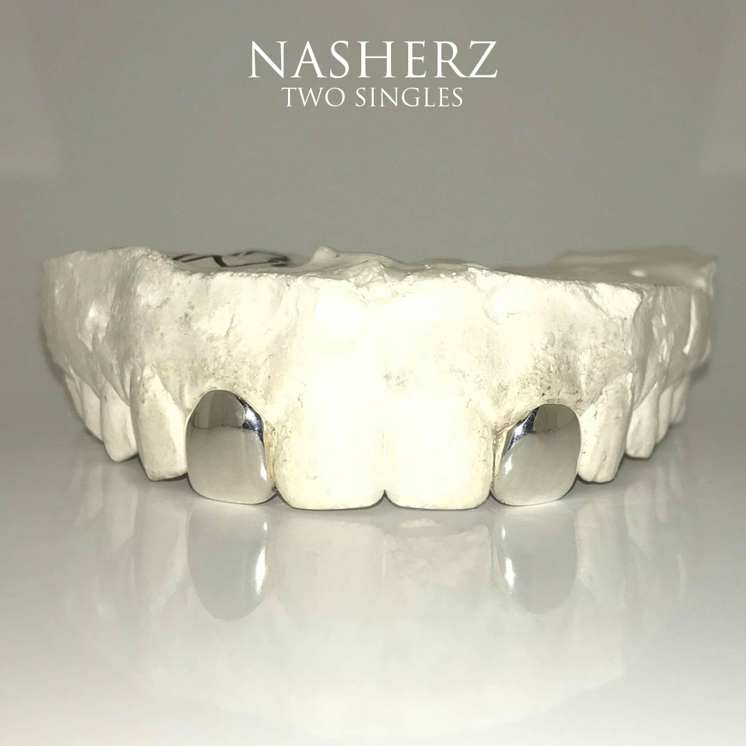 Mirror Grillz - Two Singles - Nasherz Gold Grillz